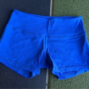 Women's WOD Gear Blue Athletic Shorts